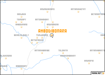 map of Ambodibonara