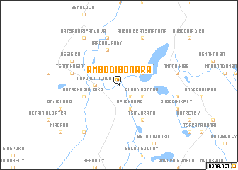 map of Ambodibonara