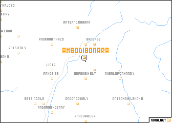 map of Ambodibonara