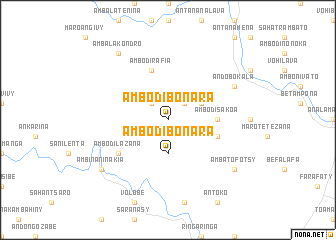 map of Ambodibonara