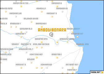 map of Ambodibonara