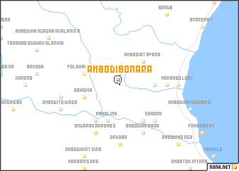 map of Ambodibonara