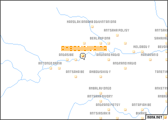 map of Ambodidivaina
