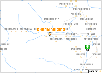 map of Ambodidivaina