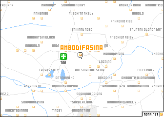 map of Ambodifasina