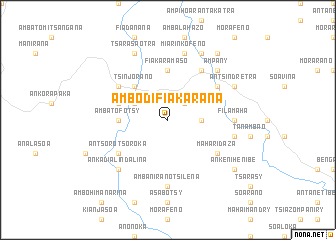 map of Ambodifiakarana