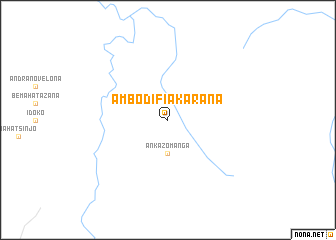 map of Ambodifiakarana