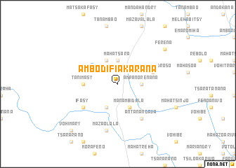 map of Ambodifiakarana