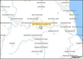map of Ambodigava