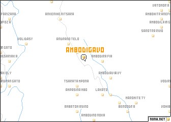 map of Ambodigavo