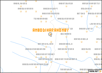 map of Ambodihara-Homby