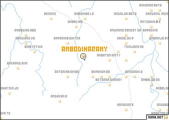 map of Ambodiharamy