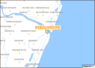 map of Ambodiharina