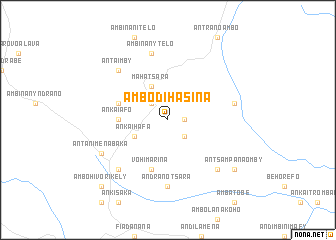 map of Ambodihasina