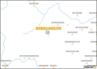 map of Ambodihasina