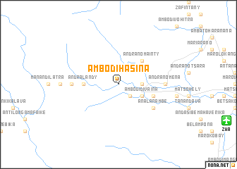 map of Ambodihasina