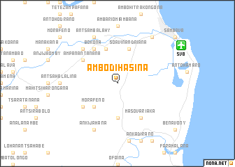 map of Ambodihasina