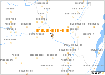 map of Ambodihatafana