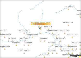 map of Ambodihidina