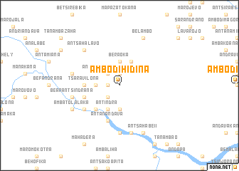 map of Ambodihidina