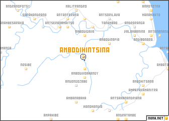 map of Ambodihintsina