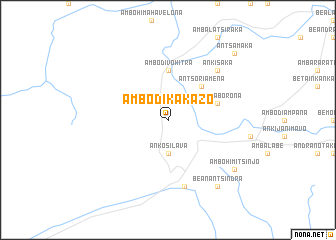 map of Ambodikakazo