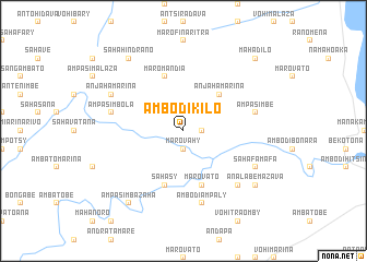 map of Ambodikilo