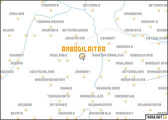 map of Ambodilaitra