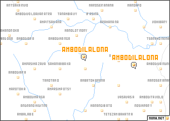 map of Ambodilalona