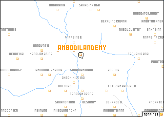 map of Ambodilandemy