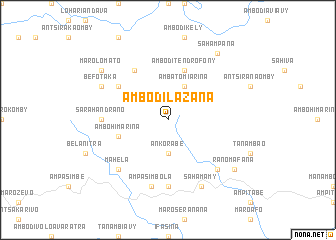 map of Ambodilazana