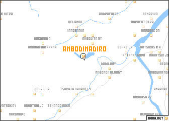 map of Ambodimadiro