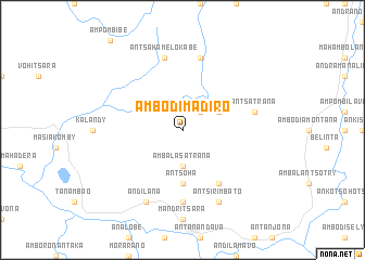 map of Ambodimadiro