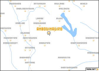 map of Ambodimadiro