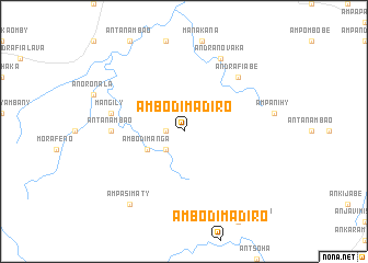 map of Ambodimadiro