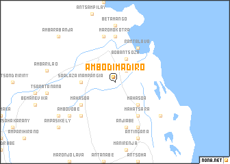 map of Ambodimadiro