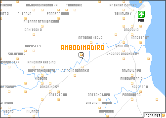 map of Ambodimadiro