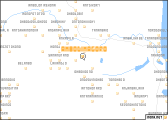 map of Ambodimagoro