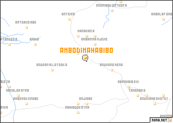 map of Ambodimahabibo