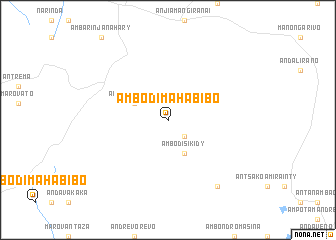 map of Ambodimahabibo