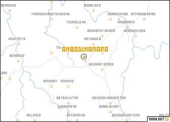 map of Ambodimanara