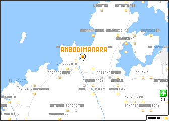 map of Ambodimanara
