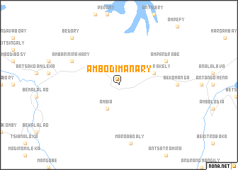 map of Ambodimanary