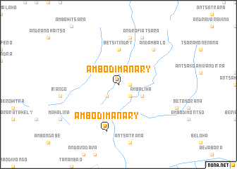 map of Ambodimanary