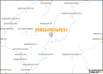 map of Ambodimandresy