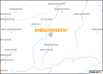 map of Ambodimandresy