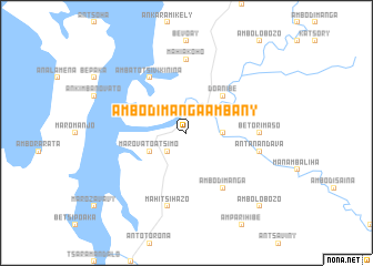 map of Ambodimanga Ambany