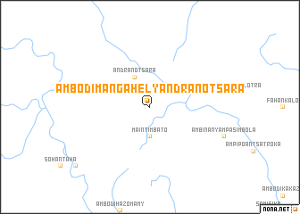 map of Ambodimangahely-Andranotsara