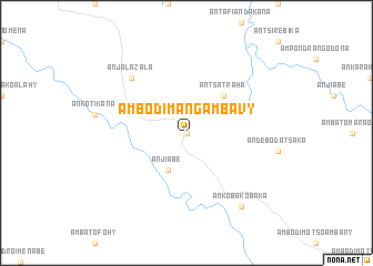 map of Ambodimangambavy