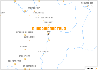 map of Ambodimangatelo